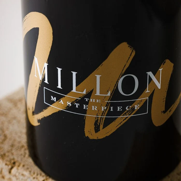 Millon Wines The Masterpiece bottle presentation