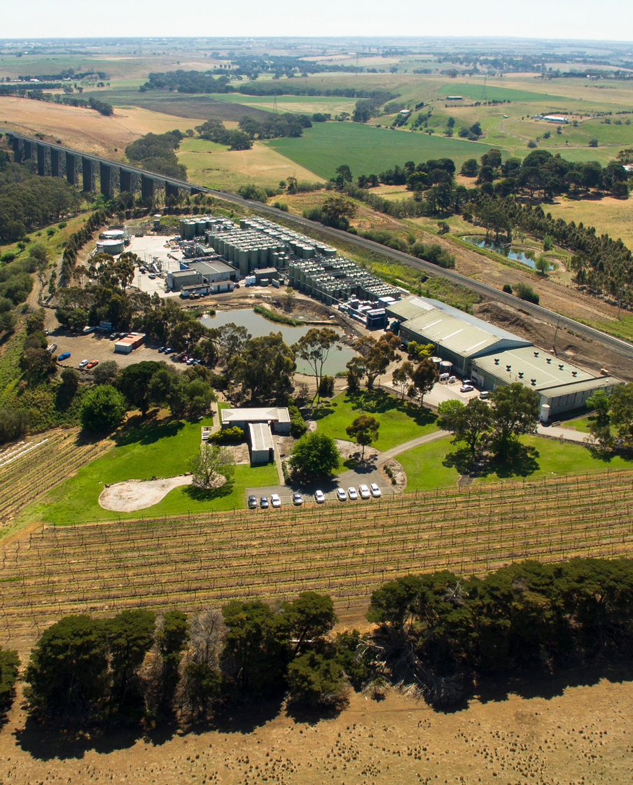 Wine bottling line