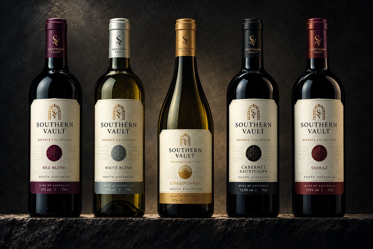 Southern Vault wine range